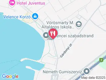 Vitorlás Büfé & Fagyizó Velence a térképen