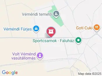 Székelykapu Véménd a térképen