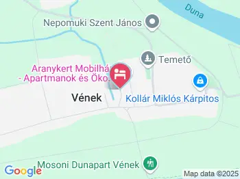 Aranykert Mobilház-Apartmanok Vének a térképen