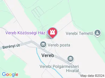 A Magyar Lovasság Ezer Éve Kiállítás Vereb a térképen