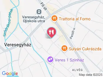 Gesztenyés söröző Veresegyház a térképen