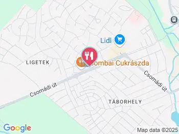 Gombai Cukrászda Veresegyház a térképen