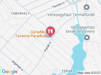 Gyradiko Taverna Paradiso Veresegyház a térképen