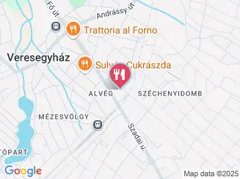 Katlan Tóni Vendéglője A Malomhoz Veresegyház a térképen