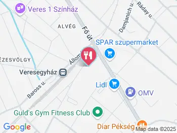 PanirClub Veresegyház a térképen