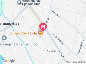 Veresegyházi Házi Rétes Veresegyház a térképen