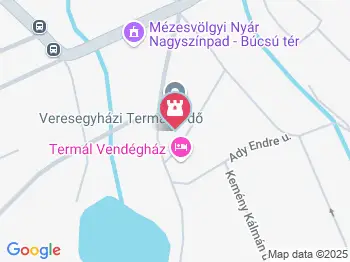 Veresegyházi Termálfürdő Veresegyház a térképen