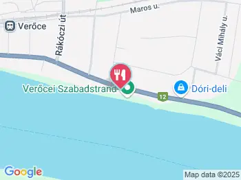 Barna Party Kisvendéglő Verőce a térképen