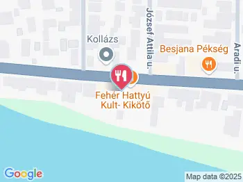 Fehér Hattyú Restaurant Verőce a térképen