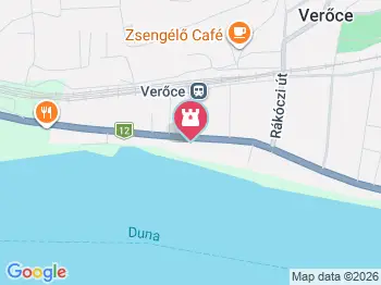 Sturm Ferenc-nyaraló Verőce a térképen