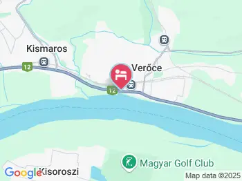 Tímea Apartman Verőce a térképen