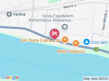 Veranda Vendégház Verőce a térképen