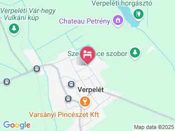 Keletifény Vendégház Verpelét a térképen