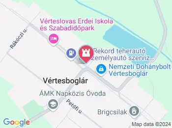 Kitelepítési emlékmű Vértesboglár a térképen