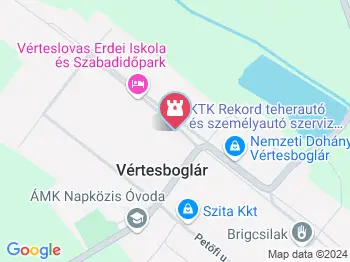 Római katolikus templom Vértesboglár a térképen