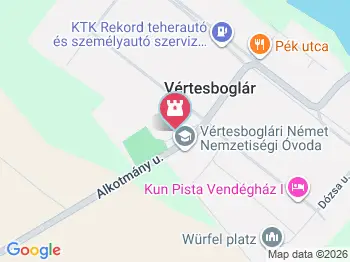 Vértesboglári Kálvária Vértesboglár a térképen