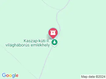 I. Magyar Királyi Huszárhadosztály emlékműve Vérteskozma a térképen