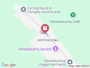 Millenniumi emlékmű Vérteskozma a térképen