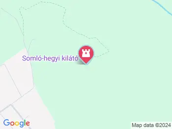 Somló-hegyi kilátó Vértessomló a térképen