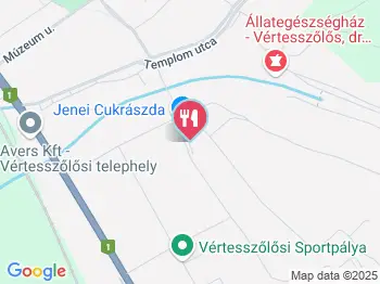Jenei Kávéház & Cukrászda Vértesszőlős a térképen