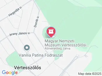 Magyar Nemzeti Múzeum - Vértesszőlősi Bemutatóhely Vértesszőlős a térképen