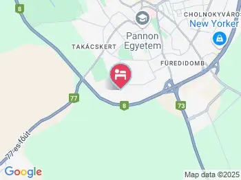 Baláca Panzió Veszprém a térképen