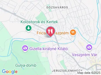 Betekints Hotel étterme Veszprém a térképen