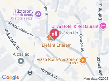 Chill Bistro étterem és kávéház Veszprém a térképen