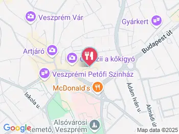 Cserhát Étterem Veszprém a térképen