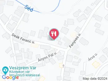 Derce Pékbisztró Veszprém a térképen