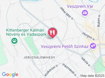 Fekete Bors Étterem Veszprém a térképen