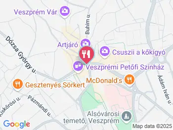 Gösser Söröző & Pizzéria Veszprém a térképen
