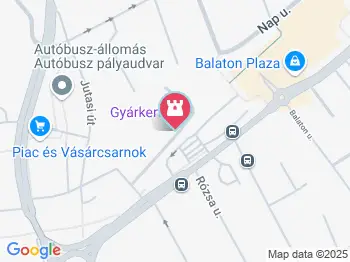 Gyárkert Kultúrpark Veszprém a térképen