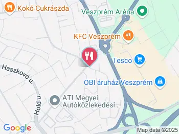 Hans Pizza Veszprém a térképen