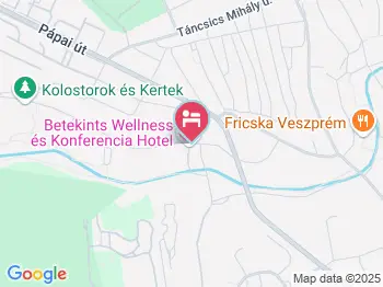 Betekints Wellness & Konferencia Hotel Veszprém a térképen