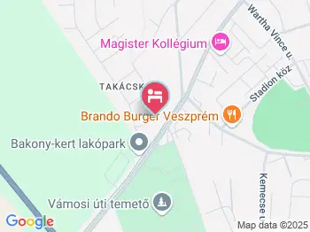 Hotel Jade Veszprém a térképen