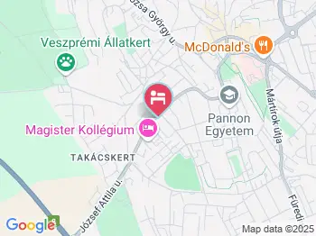 Hotel Magister Veszprém a térképen