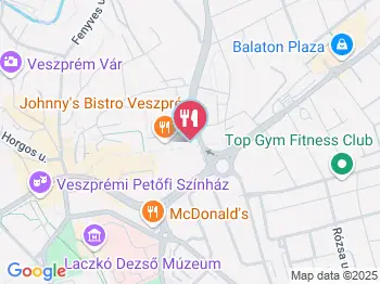 Johnny's Bistro Veszprém Veszprém a térképen