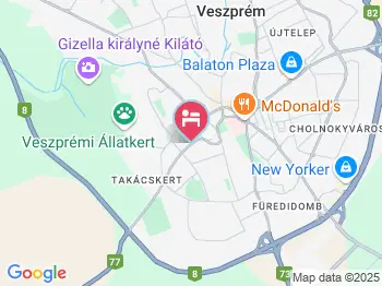 Két Lotti Villa Panzió Veszprém a térképen