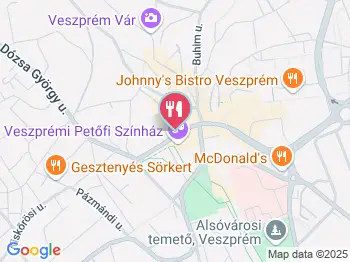 Klub Kávézó és Ételbár Veszprém a térképen