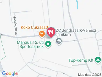 Kokó Cukrászda Veszprém a térképen