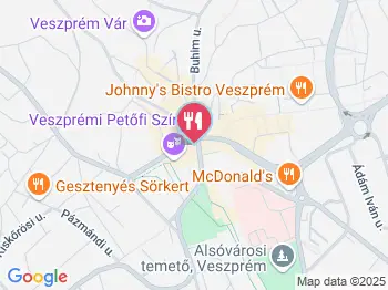 Mackó Cukrászda és Snack Veszprém a térképen