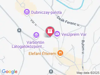 Művészetek Háza Veszprém a térképen