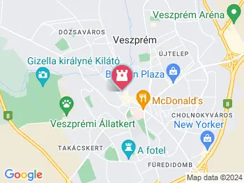 Óváros tér Veszprém a térképen