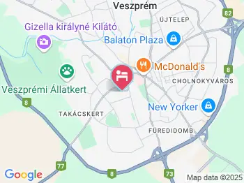 Promedicum Panzió Veszprém a térképen