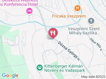 Sirály Pizzéria Veszprém a térképen