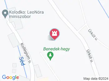 Szent Benedek-hegyi kereszt Veszprém a térképen