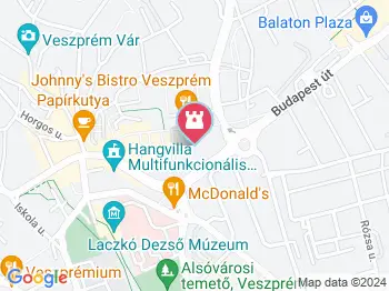 Szent Imre herceg Veszprém a térképen