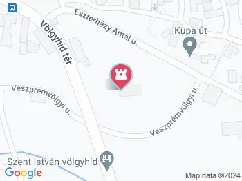 Szent László-templom Veszprém a térképen