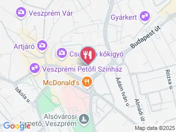 Szieszta Kávézó & Csipegető Veszprém a térképen